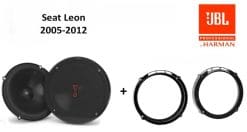 Seat Leon speakers Audio upgrade JBL 225W / 45Watt RMS + ringen