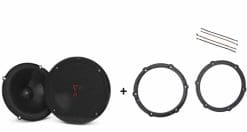 Citroën C1/Toyota Aygo/Peugeot 107 JBL voordeur speakers (2005-2014) Audio upgrade  225W / 45Watt RMS + ringen