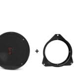 Citroën Berlingo JBL voordeur speakers Audio upgrade  225W / 45Watt RMS + ringen