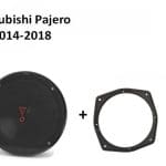 Mitsubishi Pajero speakers Audio upgrade JBL 225W / 45Watt RMS + ringen