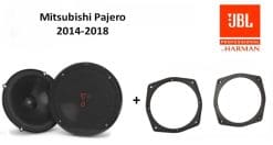 Mitsubishi Pajero speakers Audio upgrade JBL 225W / 45Watt RMS + ringen