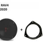 Toyota RAV4 speakers Audio upgrade JBL 225W / 45Watt RMS + ringen