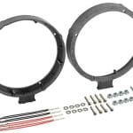 Speaker Ringen Ø 165mm Div.modellen Seat-Skoda-Volkswagen-Mitsubishi Met ingebouwde speakerconnector