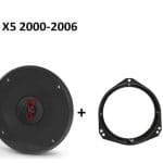 BMW X5 speakers Audio upgrade JBL 225W / 45Watt RMS + ringen