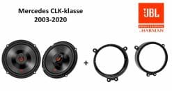 Mercedes CLK-klasse (209) speakers Audio upgrade JBL 225W / 45Watt RMS + ringen