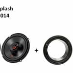 Suzuki Splash speakers  Audio upgrade JBL 225W / 45Watt RMS + ringen