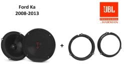 Ford Ka speakers Audio upgrade JBL 225W / 45Watt RMS + ringen