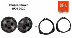 Peugeot Boxer speakers Audio upgrade JBL 225W / 45Watt RMS + ringen