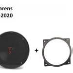 Kia Carens speakers Audio upgrade JBL 225W / 45Watt RMS + ringen