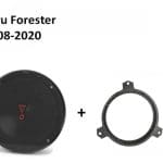 Subaru Forester speakers Audio upgrade JBL 225W / 45Watt RMS + ringen