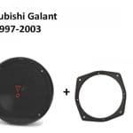 Mitsubishi Galant speakers Audio upgrade JBL 225W / 45Watt RMS + ringen
