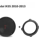 Hyundai IX35 speakers Audio upgrade JBL 225W / 45Watt RMS + ringen