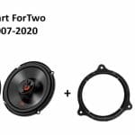 Smart ForTwo speakers Audio upgrade JBL 225W / 45Watt RMS + ringen