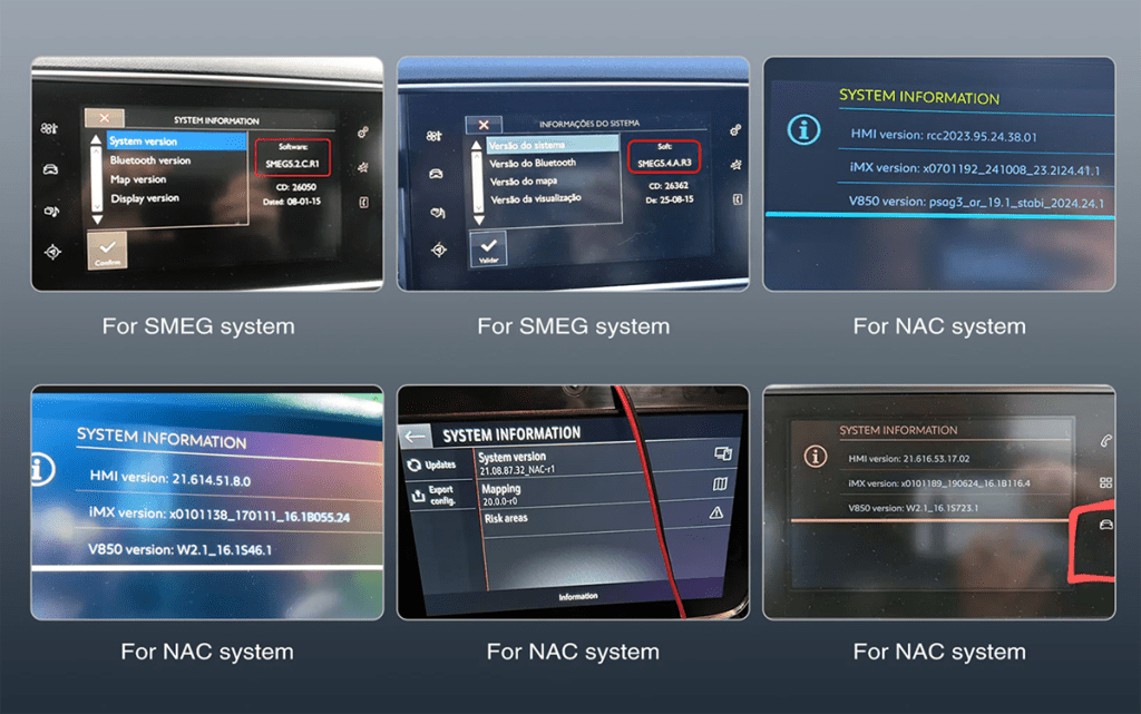 Peugeot 2008 draadloos Carplay en Android auto interface 2019+