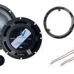 Speakerset Mitsubishi Lancer (2007-2017) Component met In-Line filter 100W - inclusief ringen - AV-RS165CI Audio Upgrade