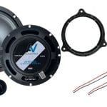 Speakerset Nissan X-Trail (2003-2018) Component met In-Line filter 100W - inclusief ringen - AV-RS165CI Audio Upgrade