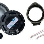 Speakerset Opel Astra (2009-2015) Component met In-Line filter 100W - inclusief ringen - AV-RS165CI Audio Upgrade
