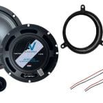Speakerset Renault Megane (2008-2014) Component met In-Line filter 100W - inclusief ringen - AV-RS165CI Audio Upgrade