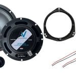 Speakerset Opel Combo (2004-2016) Component met In-Line filter 100W - inclusief ringen - AV-RS165CI Audio Upgrade