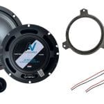 Speakerset Peugeot 108 (2014+) Component met In-Line filter 100W - inclusief ringen - AV-RS165CI Audio Upgrade