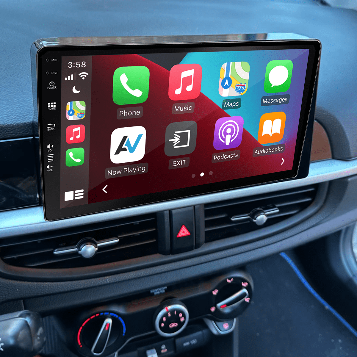 Kia Picanto 2017-2021 Apple Carplay Android navigatie DAB