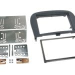 2-DIN Paneel Mercedes Benz SL-Klasse(R230) 2001-2011 Kleur: Rubbertouch Zwart