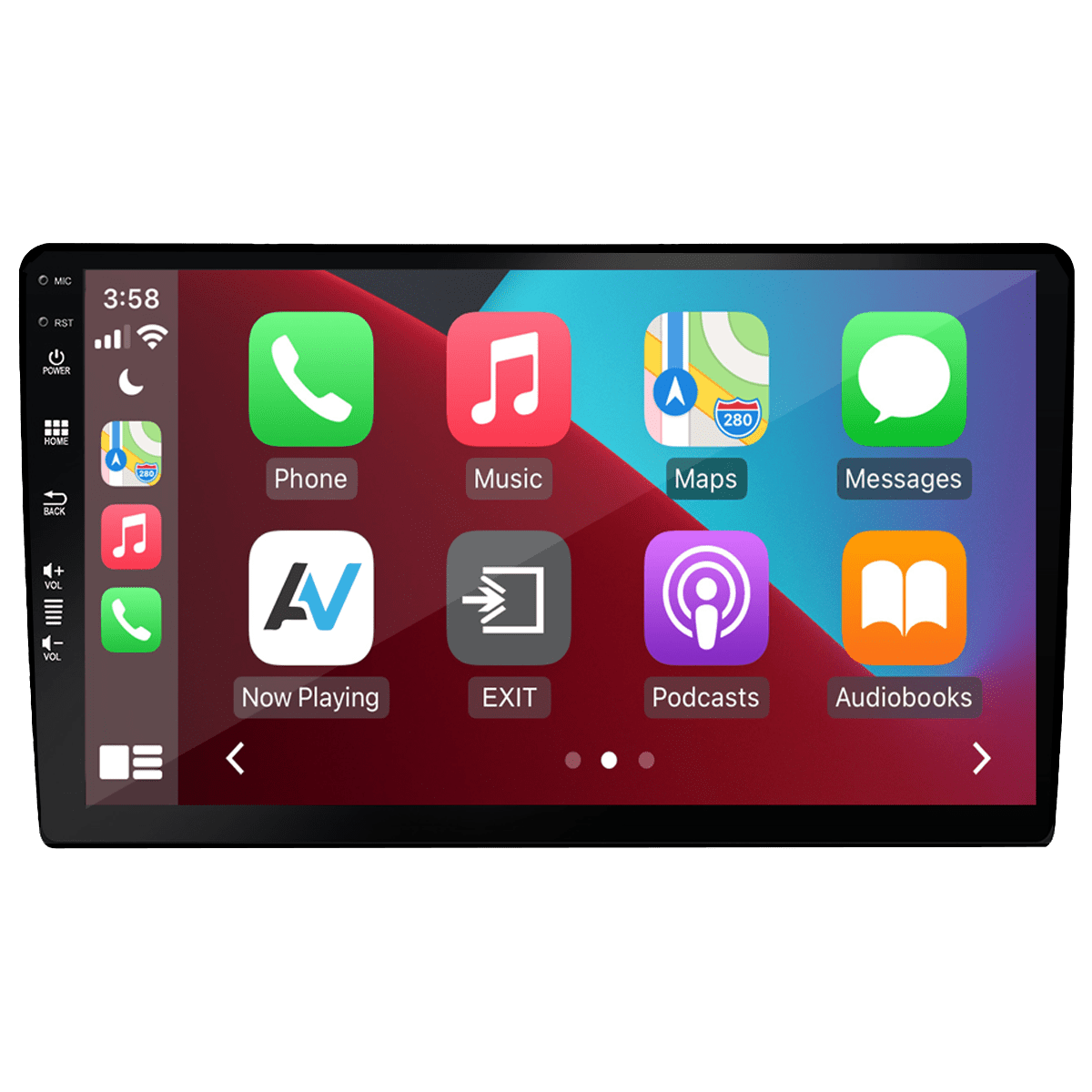 AudioVolt AV-D040Q CarPlay autoradio