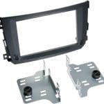 2-DIN Paneel Smart Smart For Two (A451) (C541) 2010-2015 Kleur: Zwart