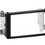 2-DIN Paneel Mitsubishi Outlander(CWB) Citroën C-Crosser (V) Peugeot 4007 (V) 2007-2012 (Zwart)